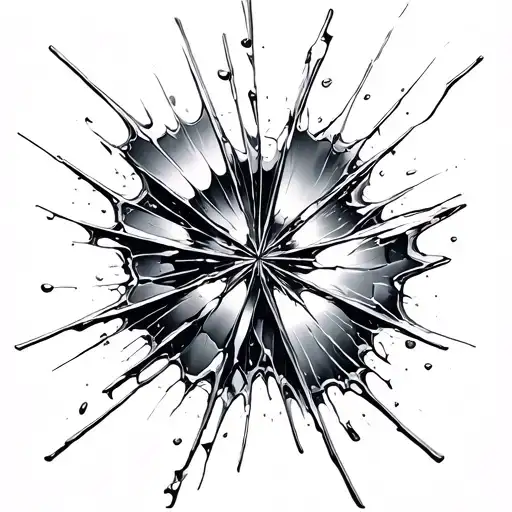 Broken Glass Background