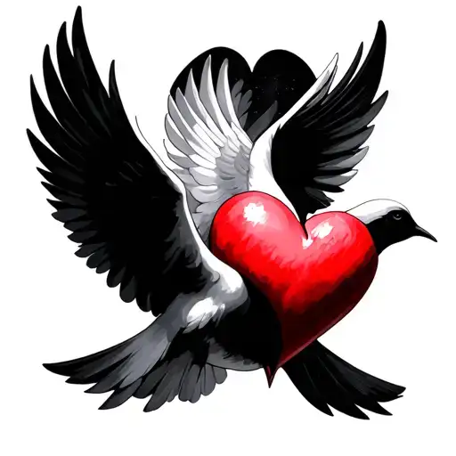 Heart And Dove