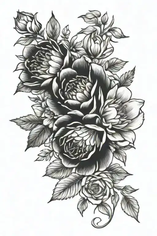 Birth Month Flower Bouquet