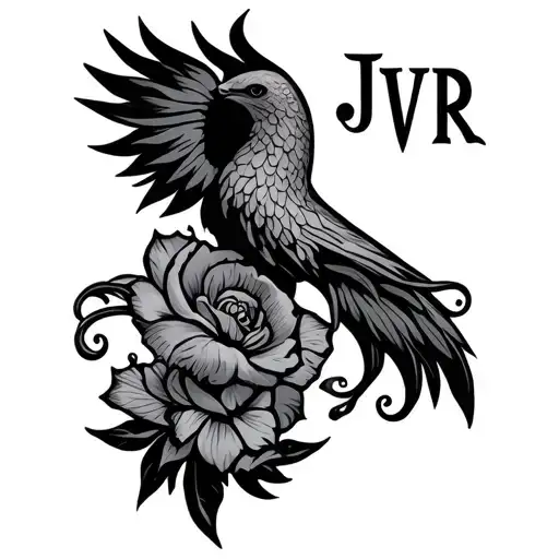 A Design For Loyalty With Initials Jvr