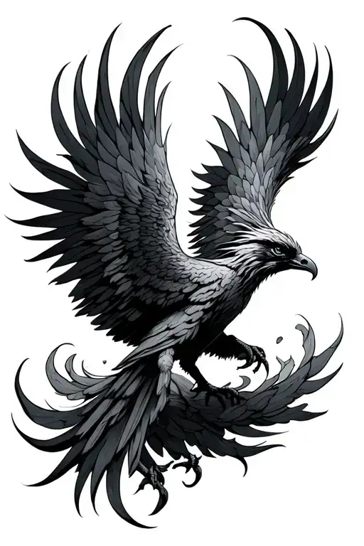 Phoenix Rising Phoenix Bird