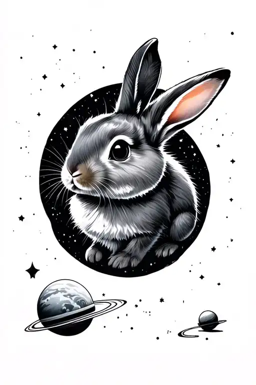Rabbit In Space