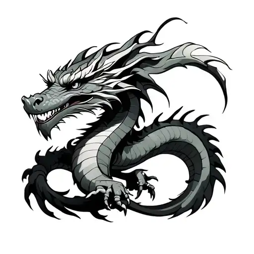 Dragon For The Shoulder