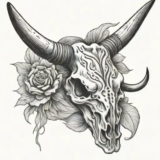 Longhorn Skull