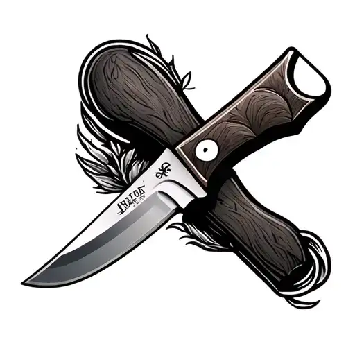 Hunting Knife Slicing