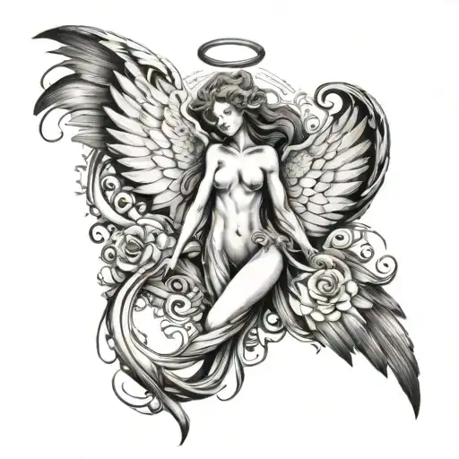 Seraphim Angel Symmetrical