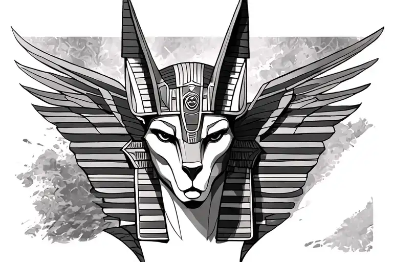 Egyptian God Anubis