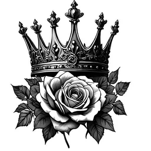 Crown With Roses Entwined