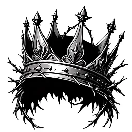 Queen Crown With Thorns Growing