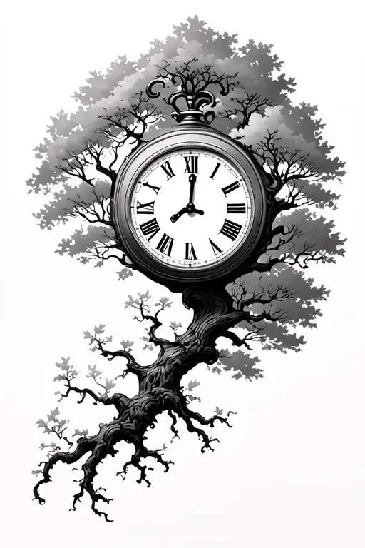 Clock And Tree
