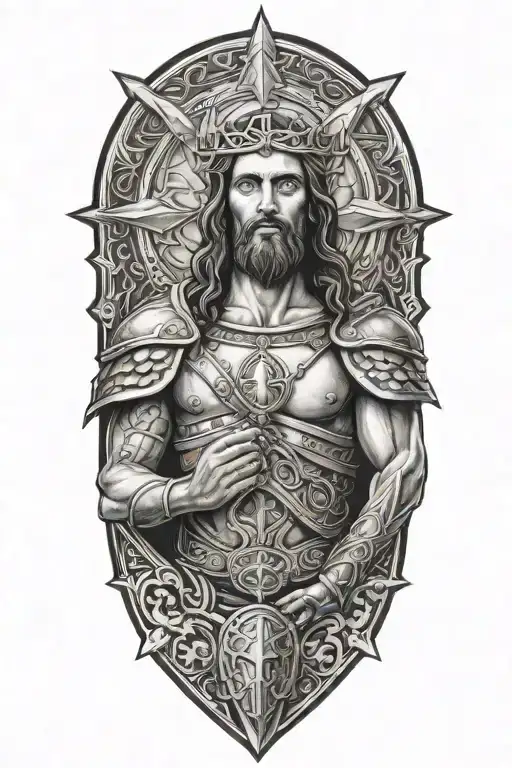 Jesus On Armor