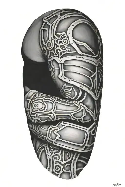Body Armor Left Arm Sleeve