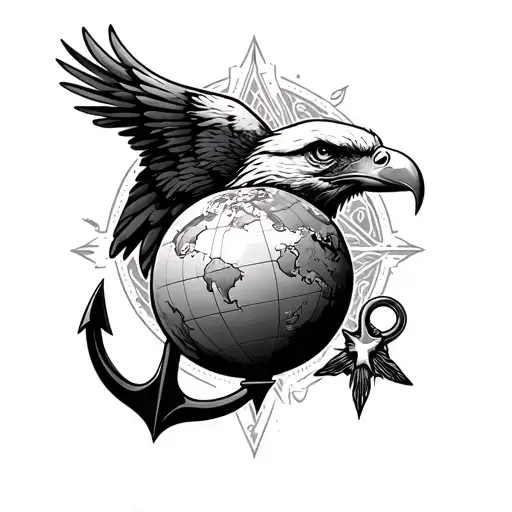 Eagle Globe And Anchor