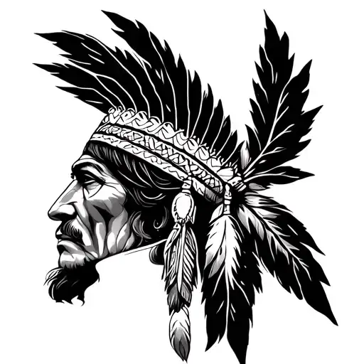 Indian Chief Headress