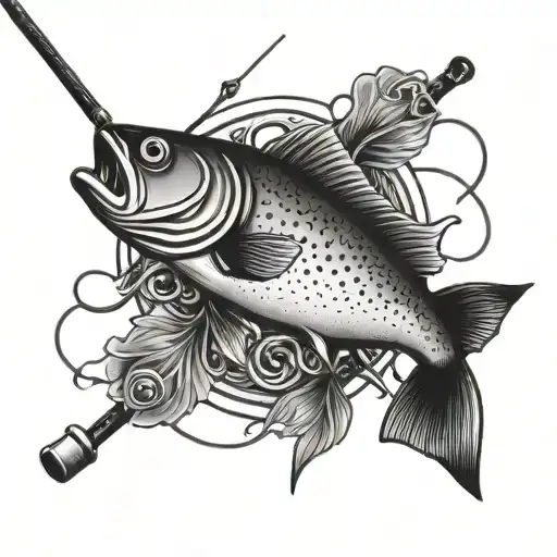 Fishing Rod With The Name Buddy