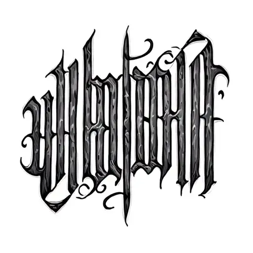 Two Word Ambigram Generator