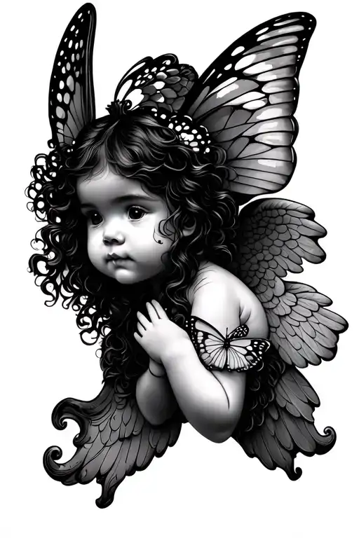 Butterfly 444 Baby Angel