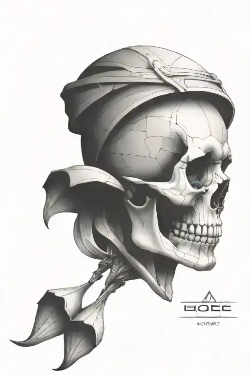 Geometric Lines For Back Spinal Cord