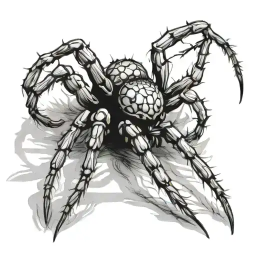 Spider Crawling Full Body