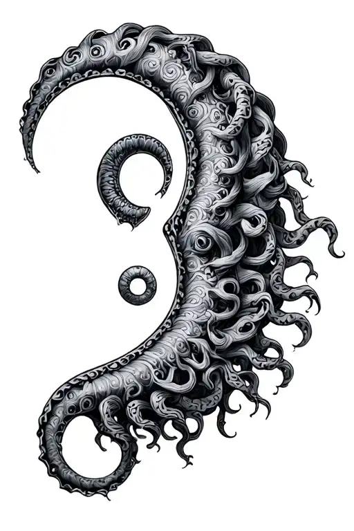 Semicolon Medusa Igy6 Symbol Intertwined