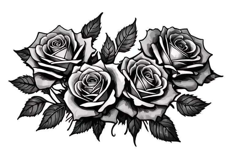 Roses With Script