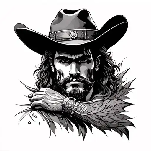 Western Covering The Arm