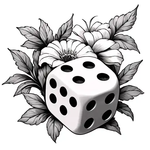 Flowers Money Dice