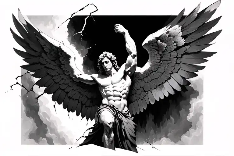 Icarus With Broken Wings