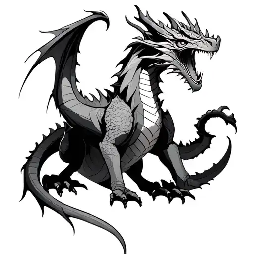 A Dragon Who Achieved Everything In Life For His Bravery And Kindness