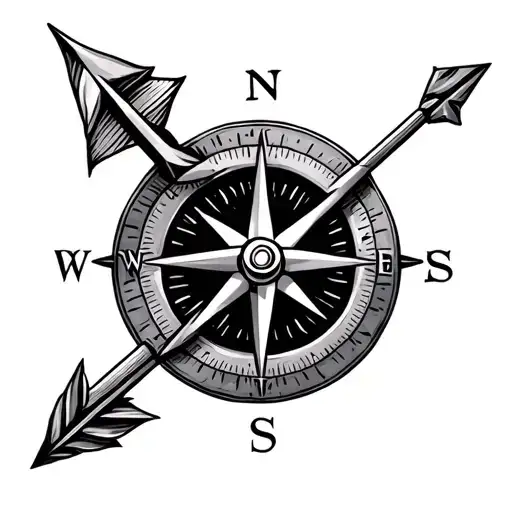 Compass And Arrow