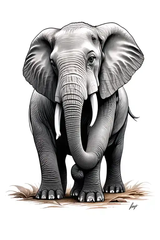 Aggrasive Elephant