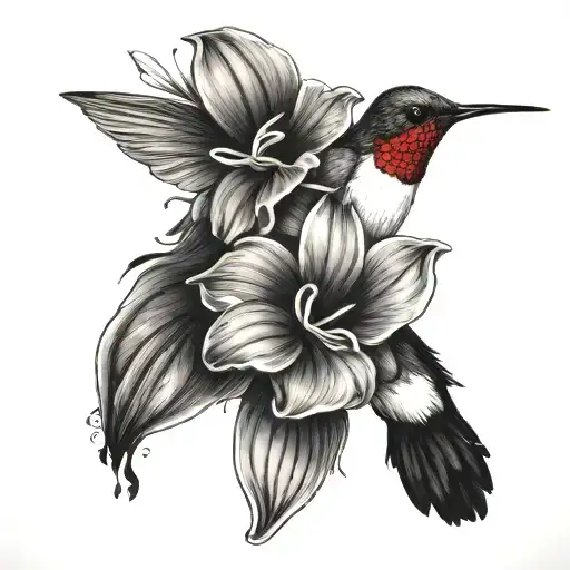 Hummingbird Orchidea