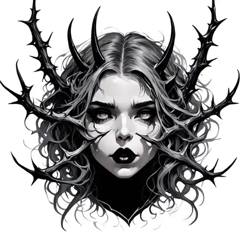 Female Demon Thorns