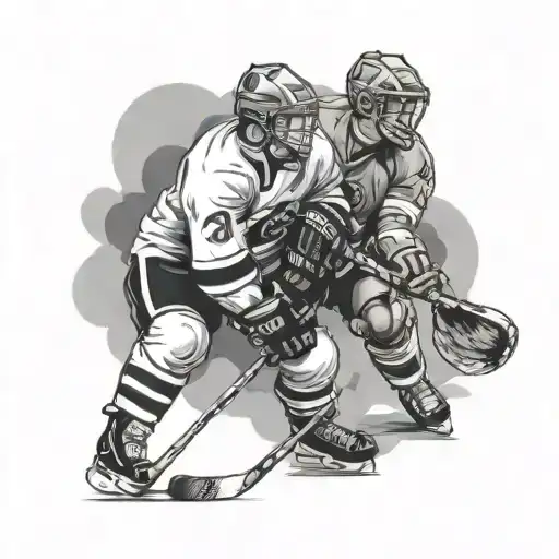 Hockey And Boxing And Football