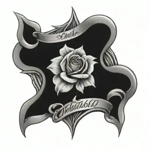 Memory Of Dad Tattoo Design