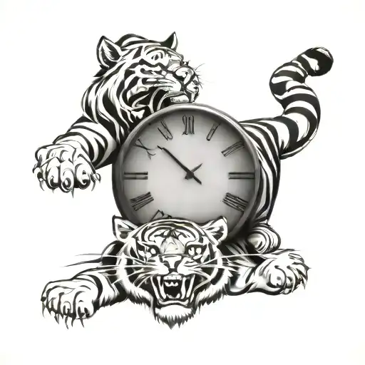 Tiger Clock