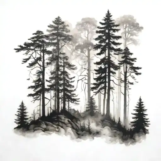 Foggy Forest