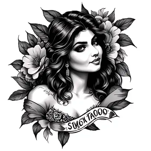 Memorial Tattoo For Mom Chicano Style