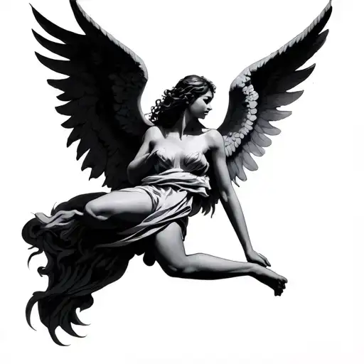 Falling Angel Falling