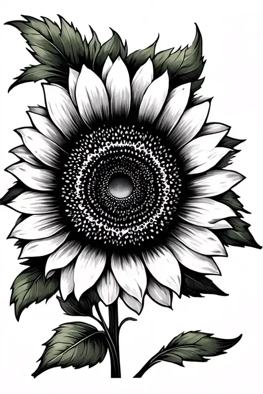 Hippie Sunflower