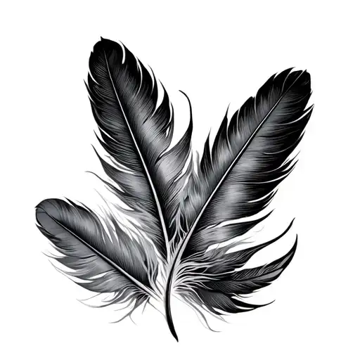 Taino Feather Feather Feather