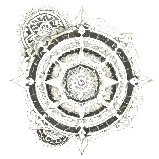 Christian Architecture Incorporate Mandala Design Incorporating Elements
