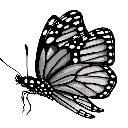 Butterfly Dedication Towards Daughter