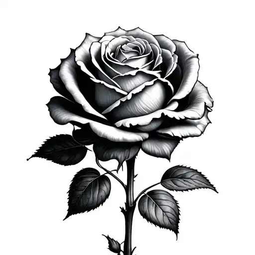 Mary Rose Witb A Picture Of A Rose Growing