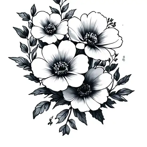 Date Blend With Flowers Small