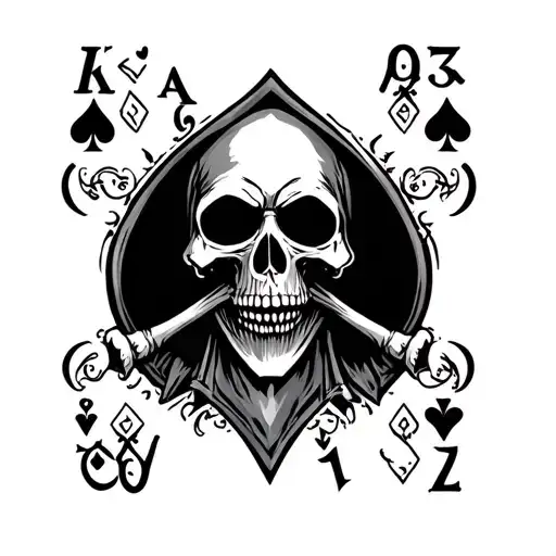 Grim Reaper Ace Of Spades