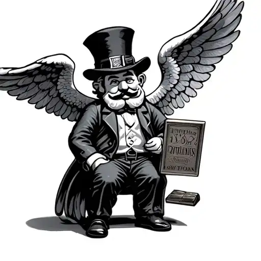 Monopoly Guy Angel