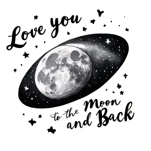 Love You To The Moon And Back Grandson