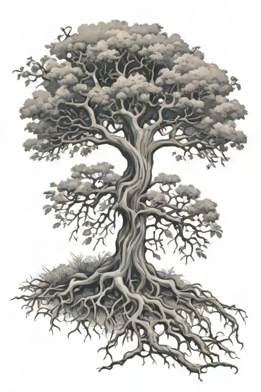 Posion Tree With Roots