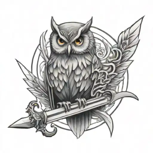 Owl And Sword